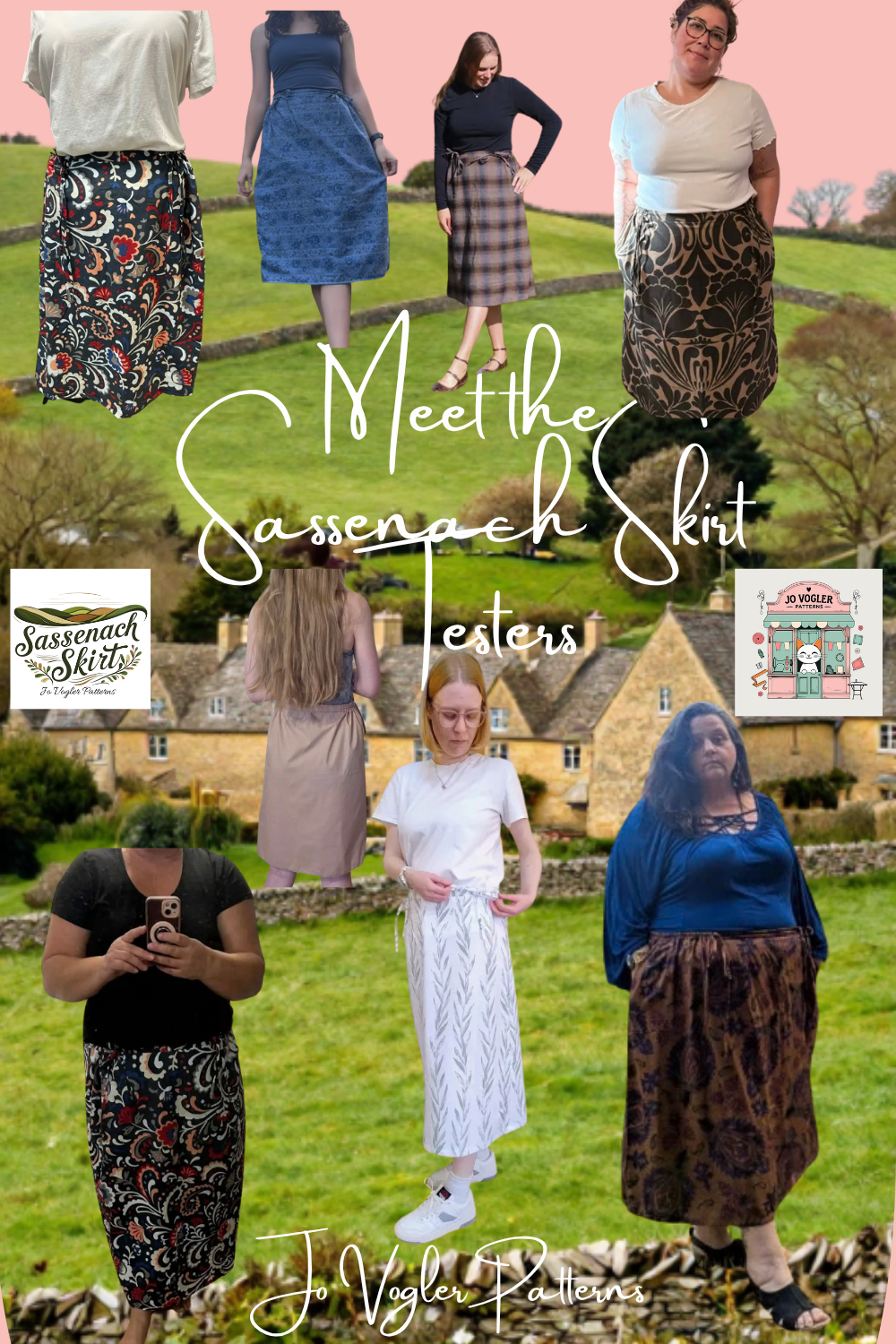 The Sassenach Skirt PDF Sewing Pattern