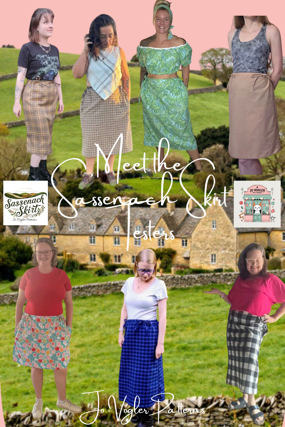 The Sassenach Skirt PDF Sewing Pattern
