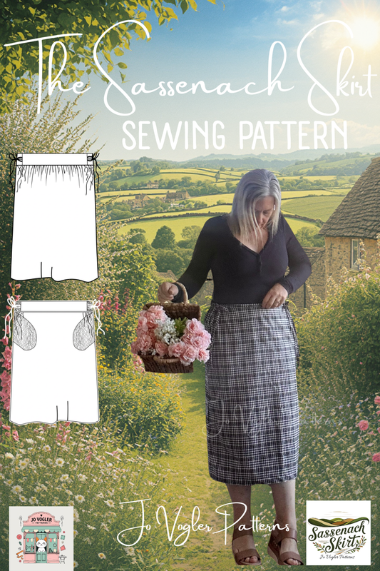 The Sassenach Skirt PDF Sewing Pattern